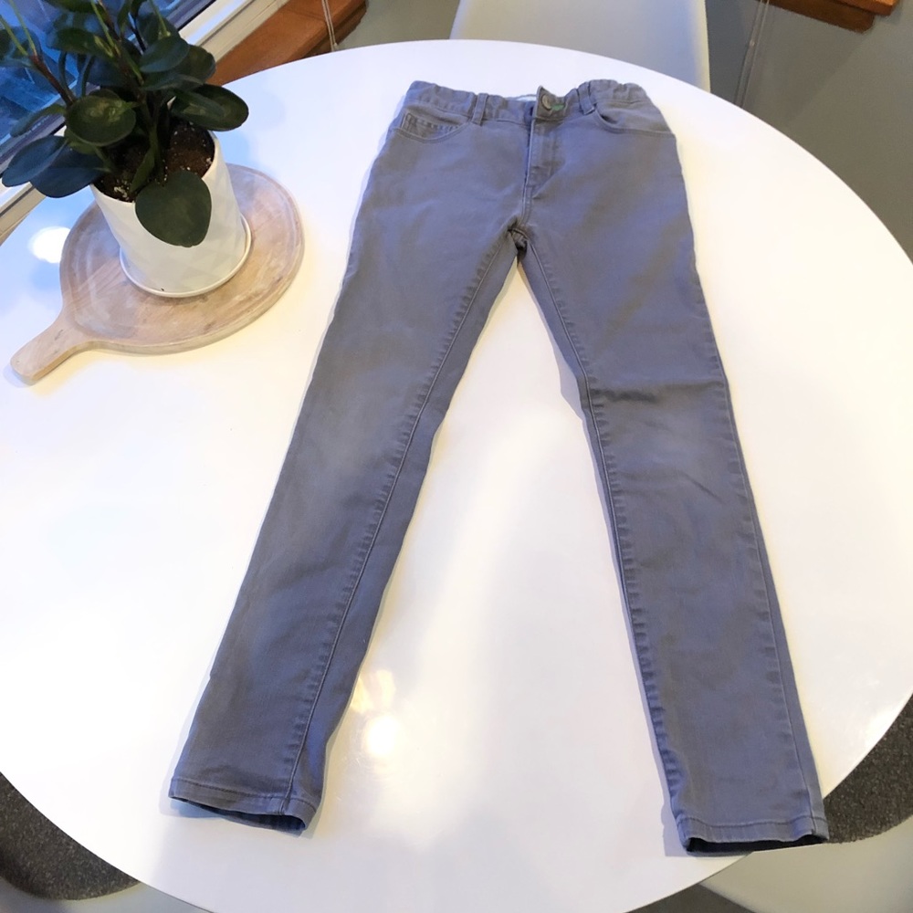 MINI BODEN Gray Skinny Jeans - Boys Size 10 - EUC one small spot